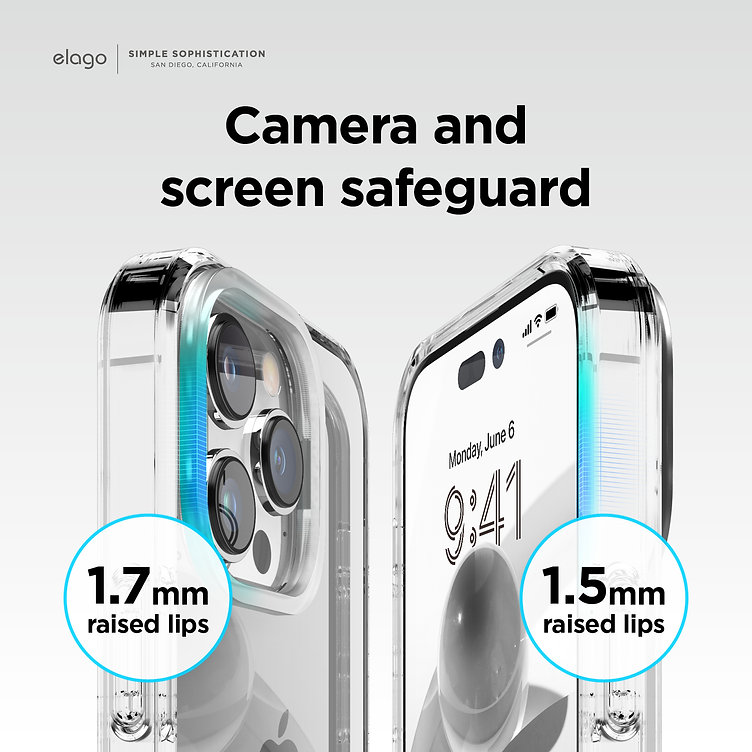 Ốp Lưng Elago Hybrid Clear Case Cho iPhone 14