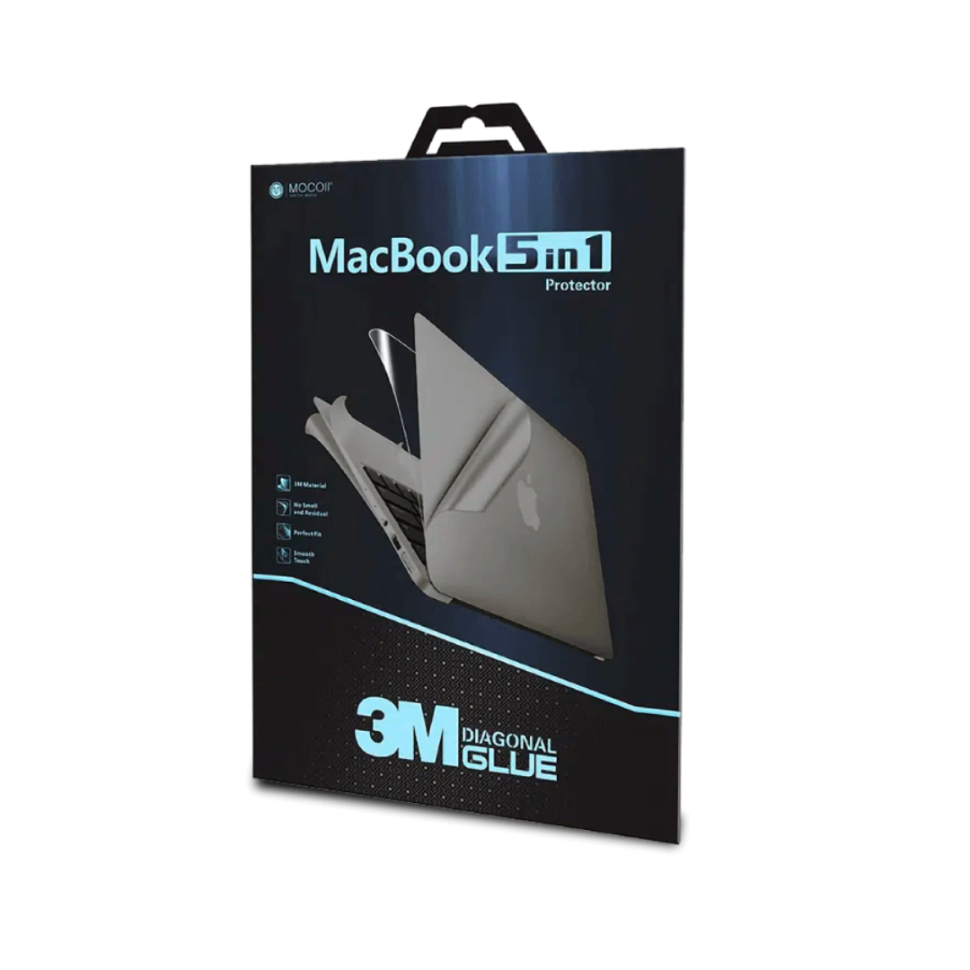 Bộ Dán MacBook Air 15 inch 5in1 Mocoll