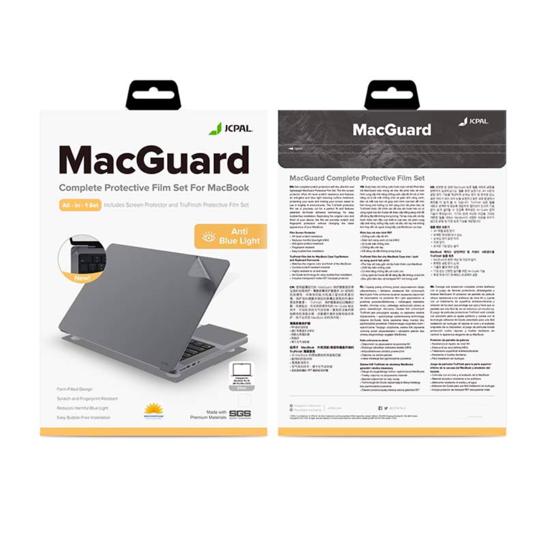 Bộ Dán MacBook Air 15 inch 6in1 JCPAL MacGuard
