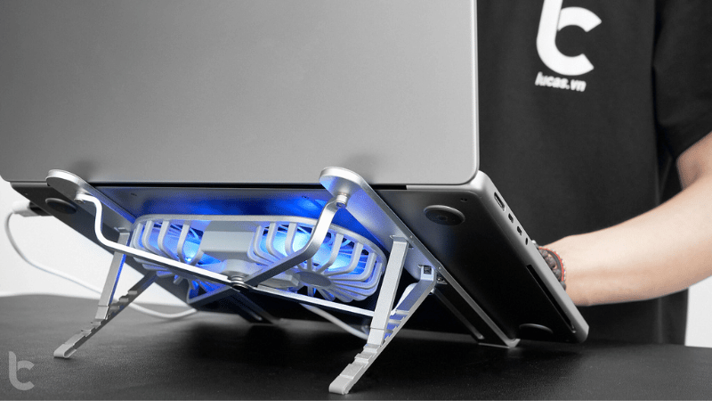 Stand Quạt Tản Nhiệt MacBook WIWU S400 Pro