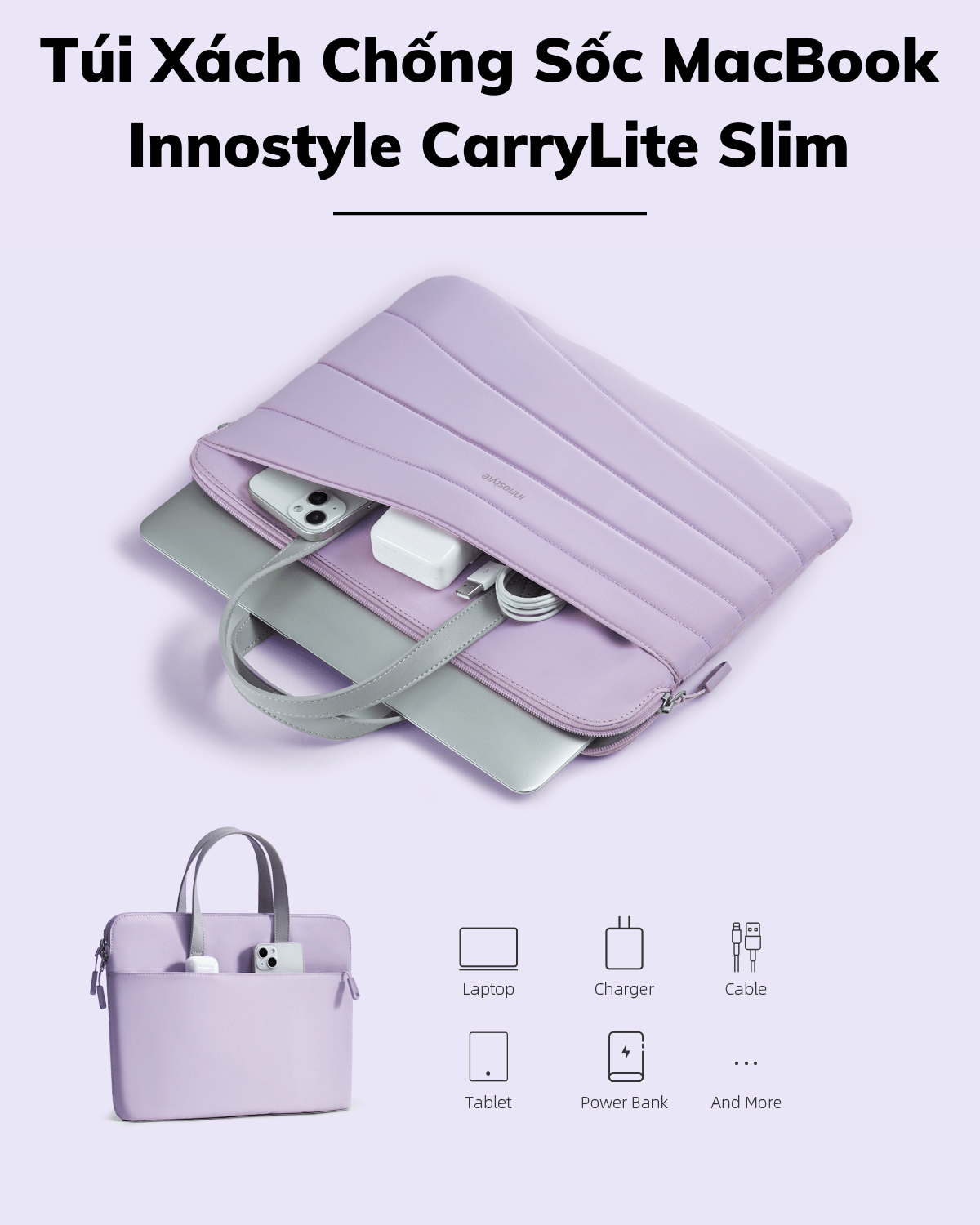 Túi Xách Chống Sốc MacBook Innostyle CarryLite Slim