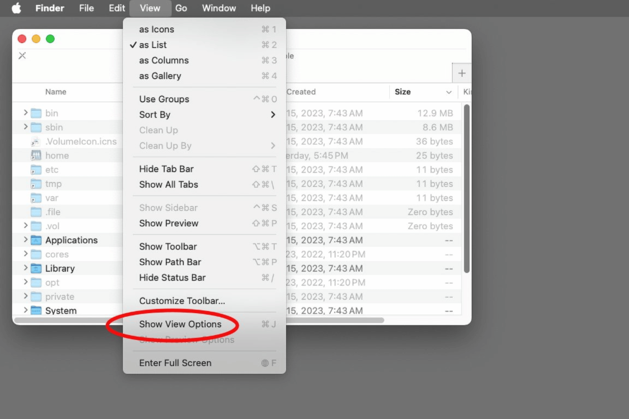 Cách đặt màu nền thư mục trong Finder trên macOS