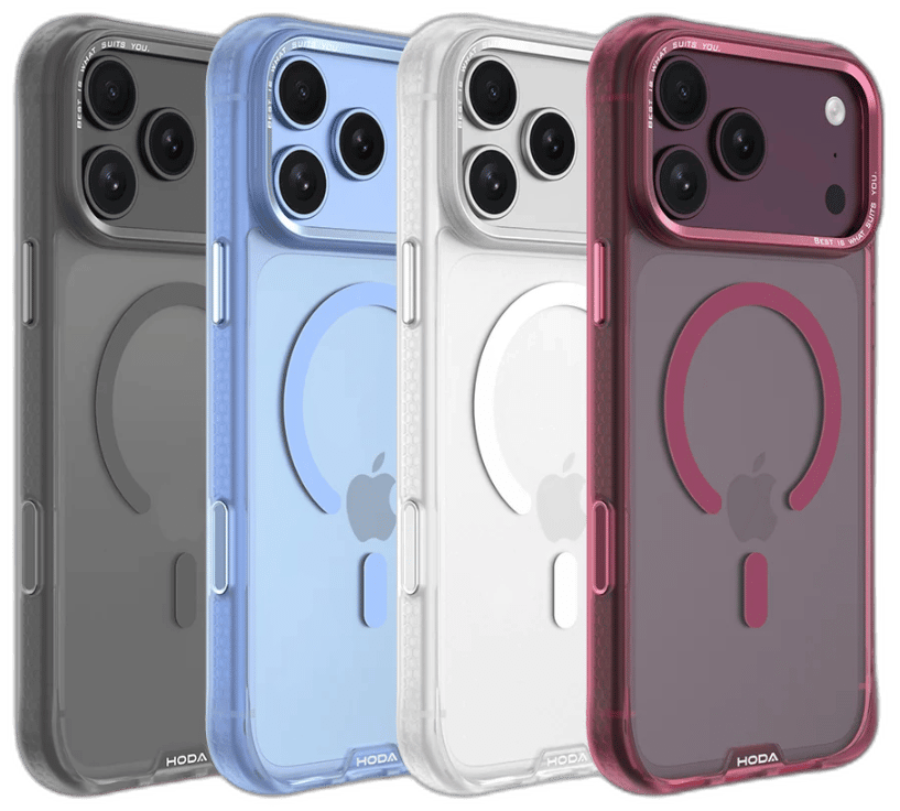 Phụ kiện iPhone 18 Series - Ốp lưng HODA Rough MagSafe
